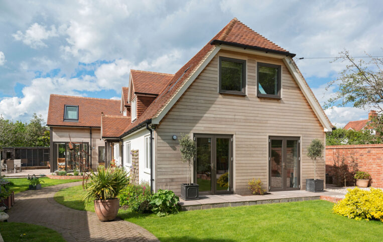 ODC Aluminium French doors and windows installed in Cottage Oxfordshire