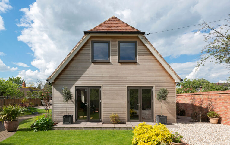 ODC Aluminium French doors and tilt-turn windows installed in an Oxfordshire Cottage