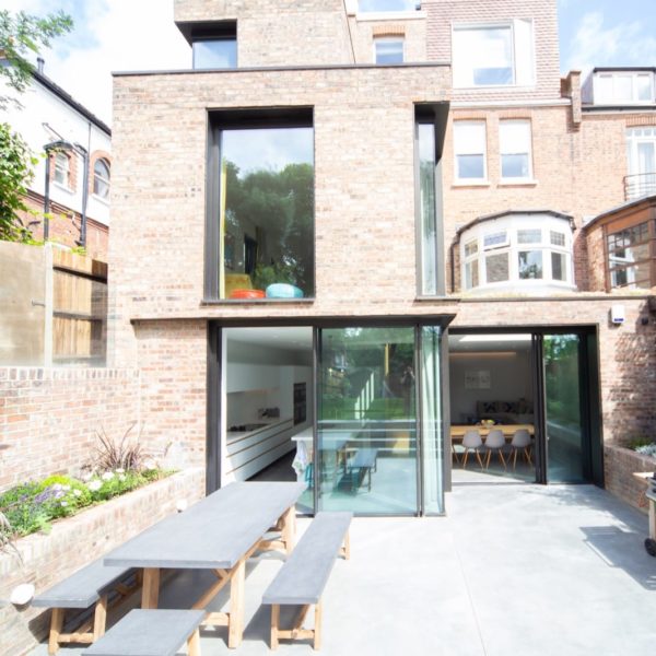 ODC Cero sliding doors for London family home