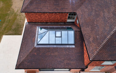 Hipped and gabled roof lantern on stunning ODC new build in new forest