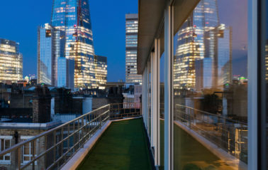 Cero sliding doors for London penthouse