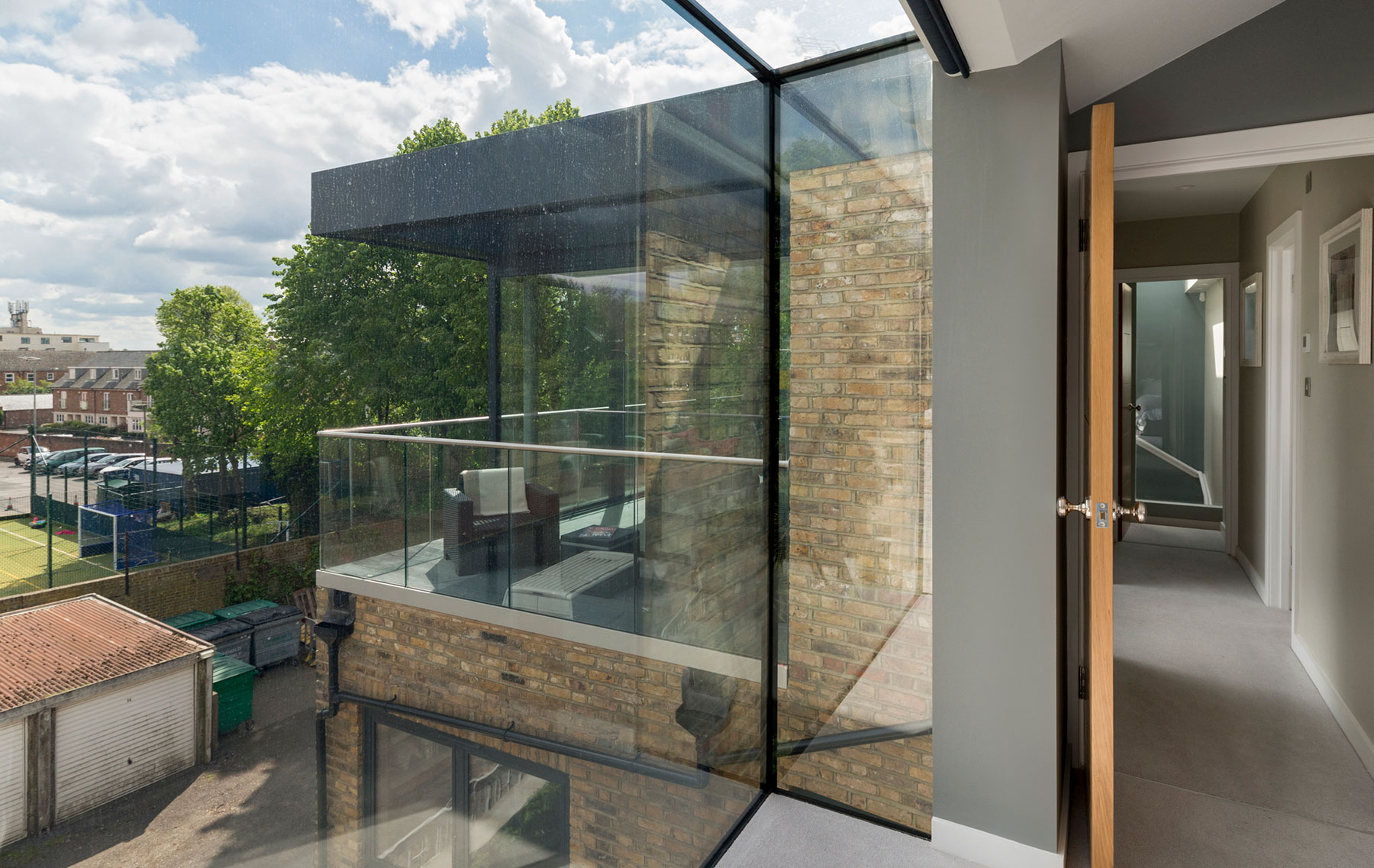 Oriel glass box windows for loft conversion