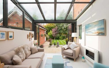 Bifolding doors link home to garden