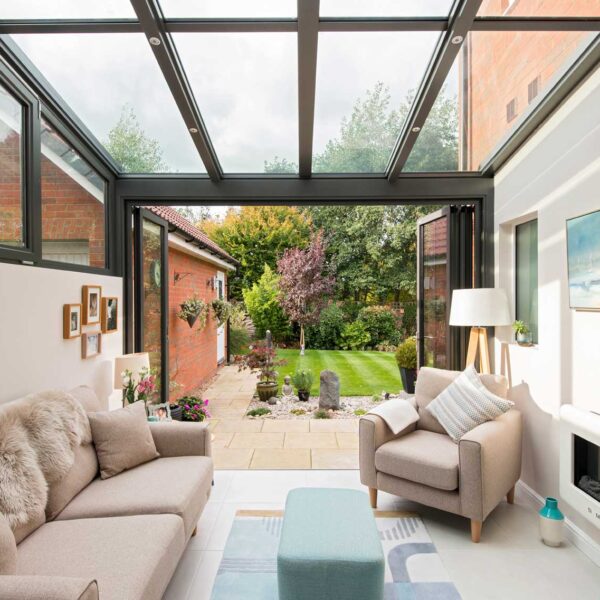 Bifolding doors link home to garden