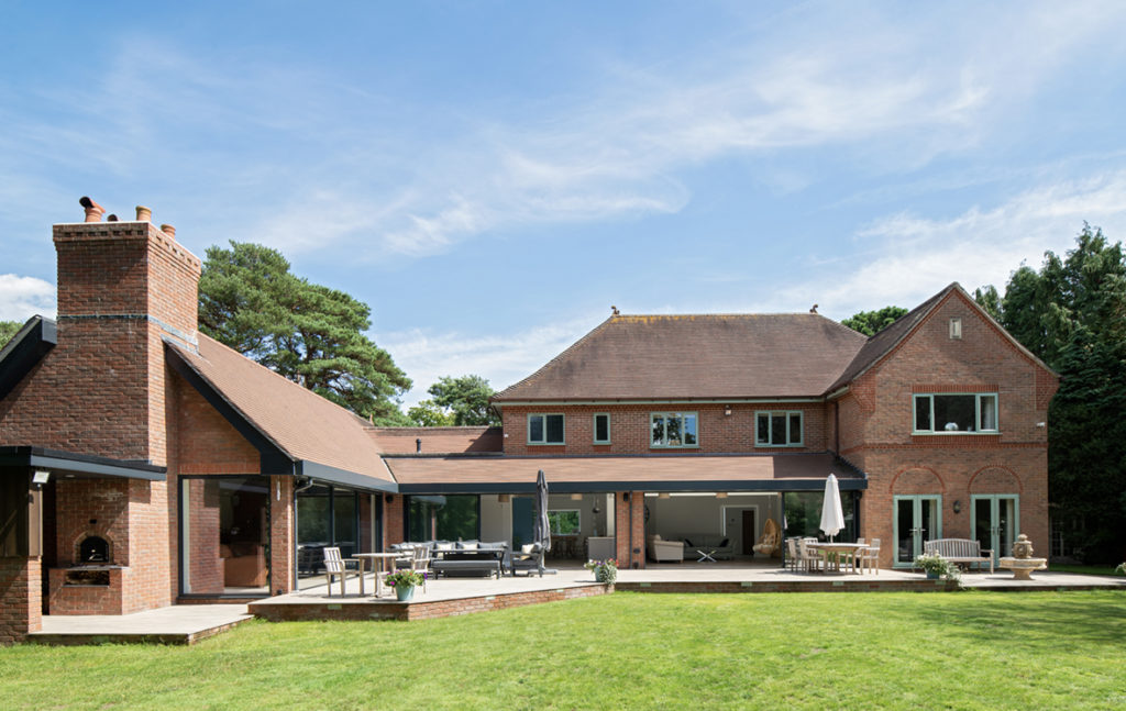 Extension and converted garage