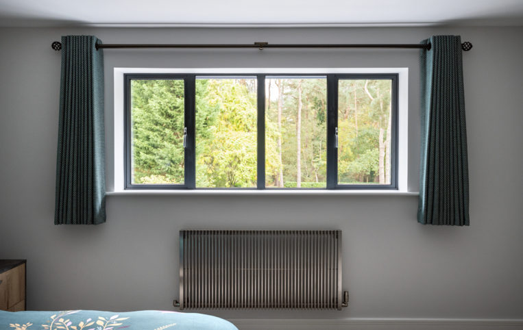 Inside/outside view of casement windows from ODC Glass