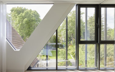 curtain walling and fixed window