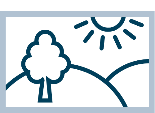 icon showing view from floor to ceiling sliding doors