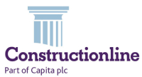 Logo for Constructionline demonstrating ODC as an accredited partner