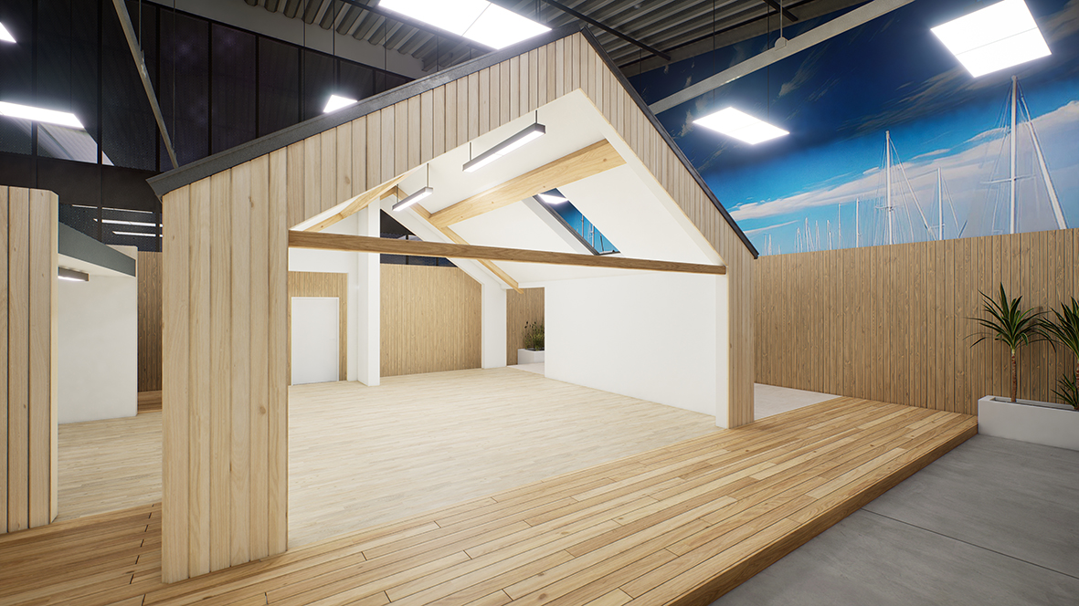 Dorset glass showroom in Poole