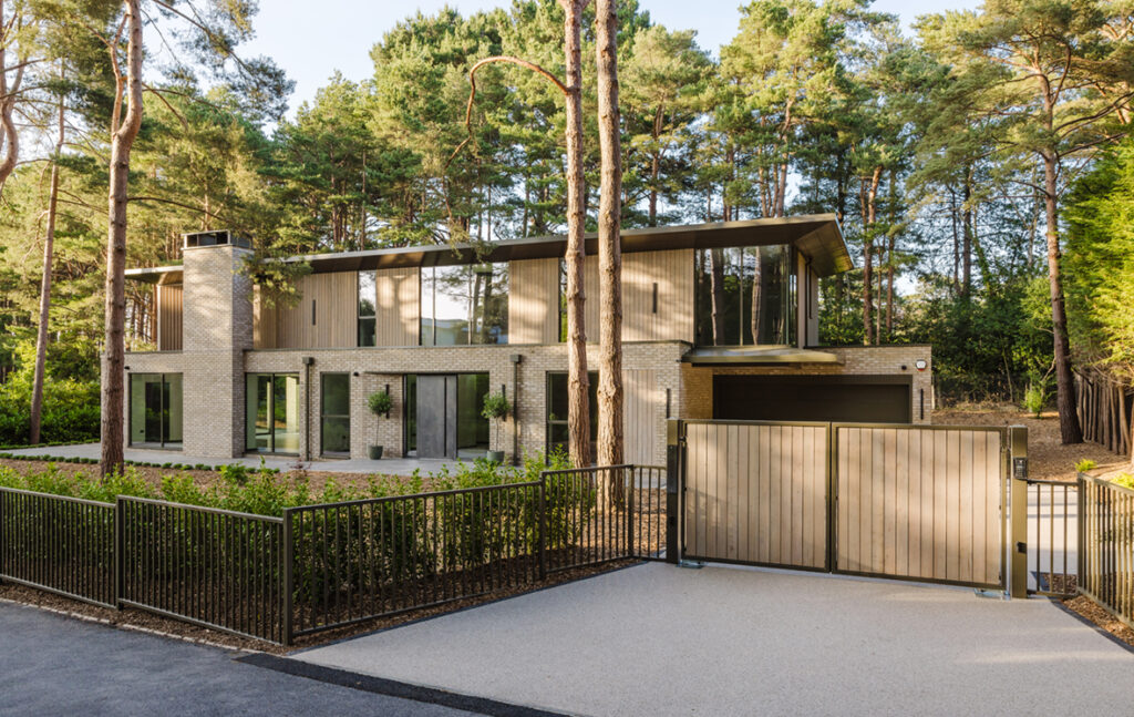 Gated luxury house in Dorset with high security ODC 300+ Patio sliding doors